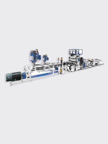 Abs Pc Sheet Extruder Machine For Hard Shellsuitcase