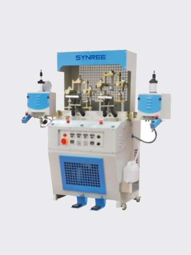 Two Cold and hot Toe Moulding Machine