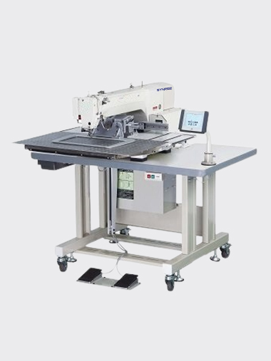 Computerized pattern sewing machine for extra heavy duty