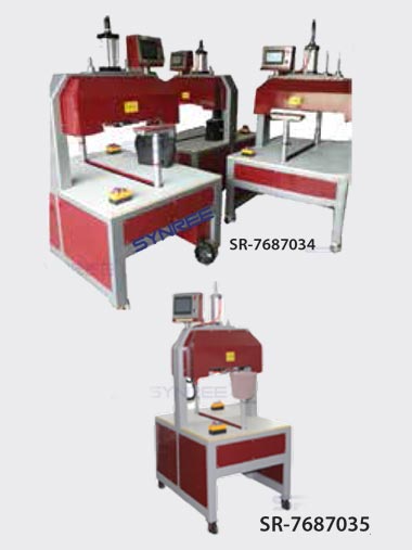 Pneumatic Double Head Bag Bottom Sealing and Attaching Machine