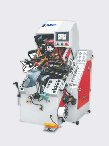 Intelligent Computerized and Auto cementing Toe Lasting Machine