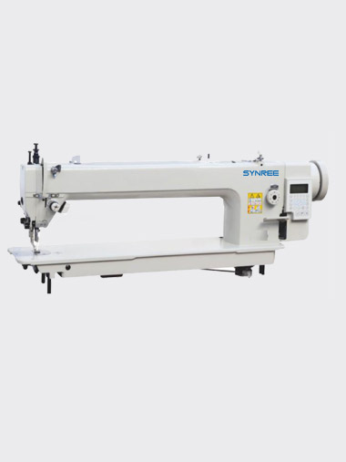 High Speed Direct Drive Top And Buttom Feed Lockstitch Sewing Machine With Auto Trimmer For Middle Or Thick Materials