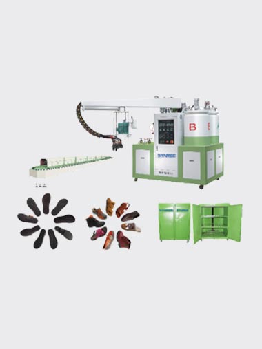 Pu Shoe Pouring Machine (Two Color & Two Density)