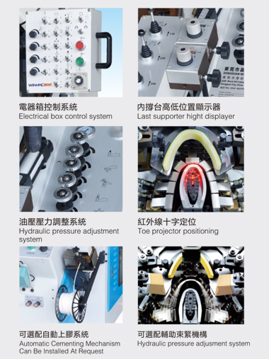 Hydraulic Toe Lasting Machine