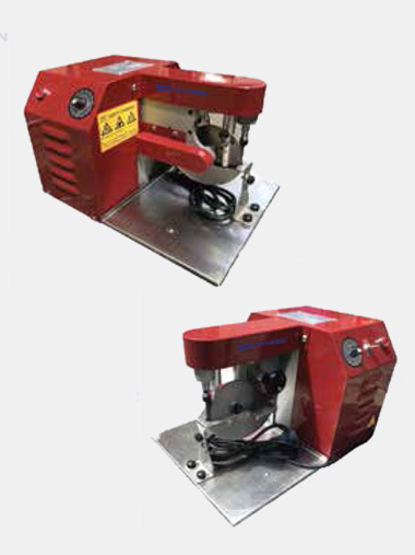 Small edge coloring leather dyeing machine